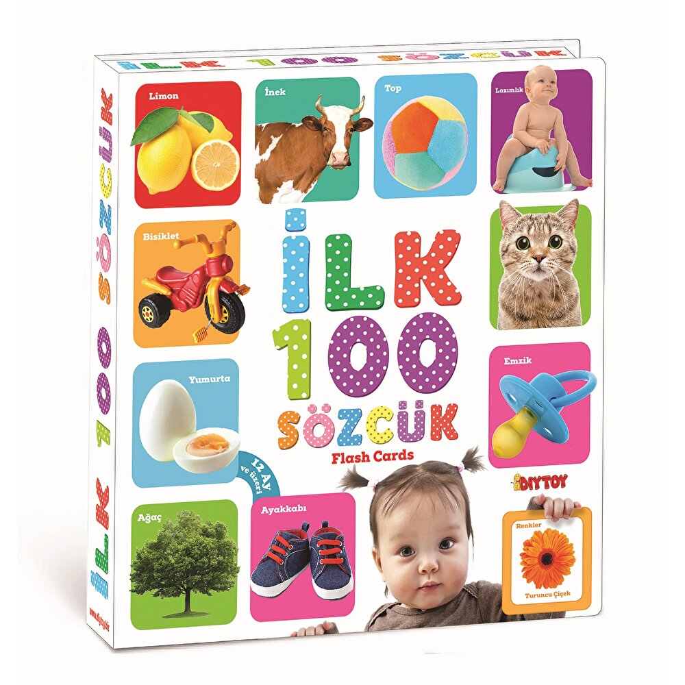 Dıy Toy İlk 100 Sözcük Flash Kart