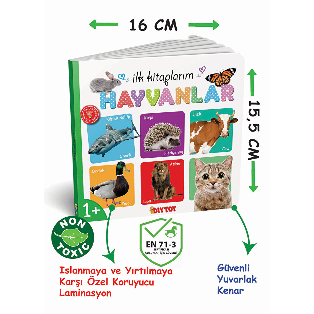 İlk Kitaplarım 6lı Bebek Kitap Seti