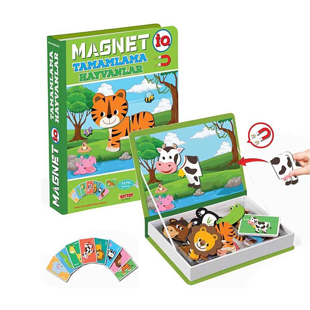 Dıy Toy Magnetik Hayvan Tamamlama