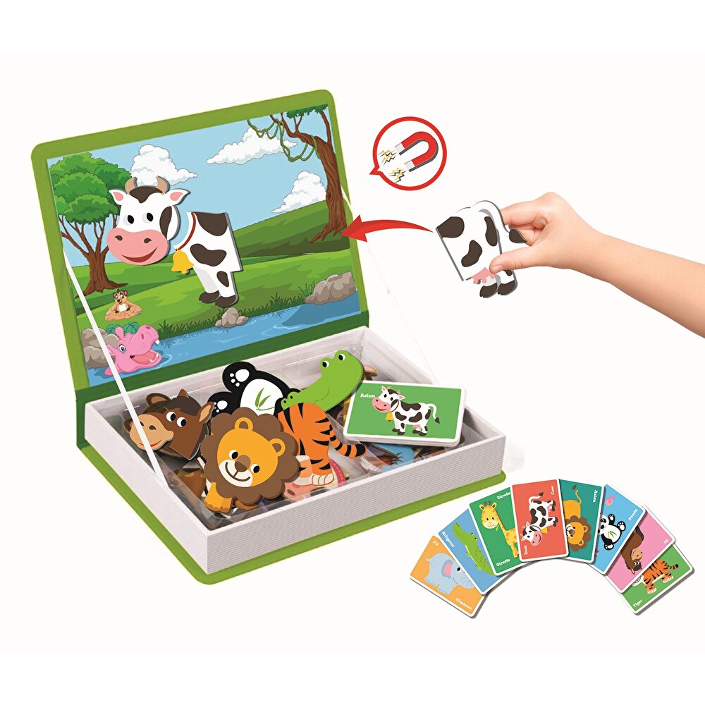 Dıy Toy Magnetik Hayvan Tamamlama
