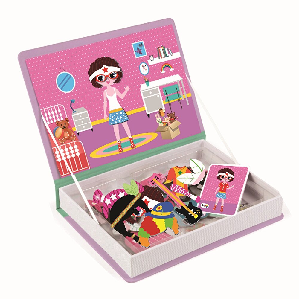 Dıy Toy Magnetik Kıyafet Giydirme Kostümler