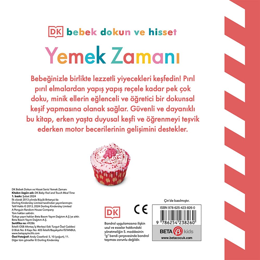 Dk Bebek Dokun Ve Hisset Serisi - Yemek Zamanı