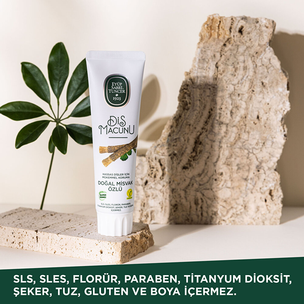Doğal Misvak Özlü Diş Macunu 90 ml