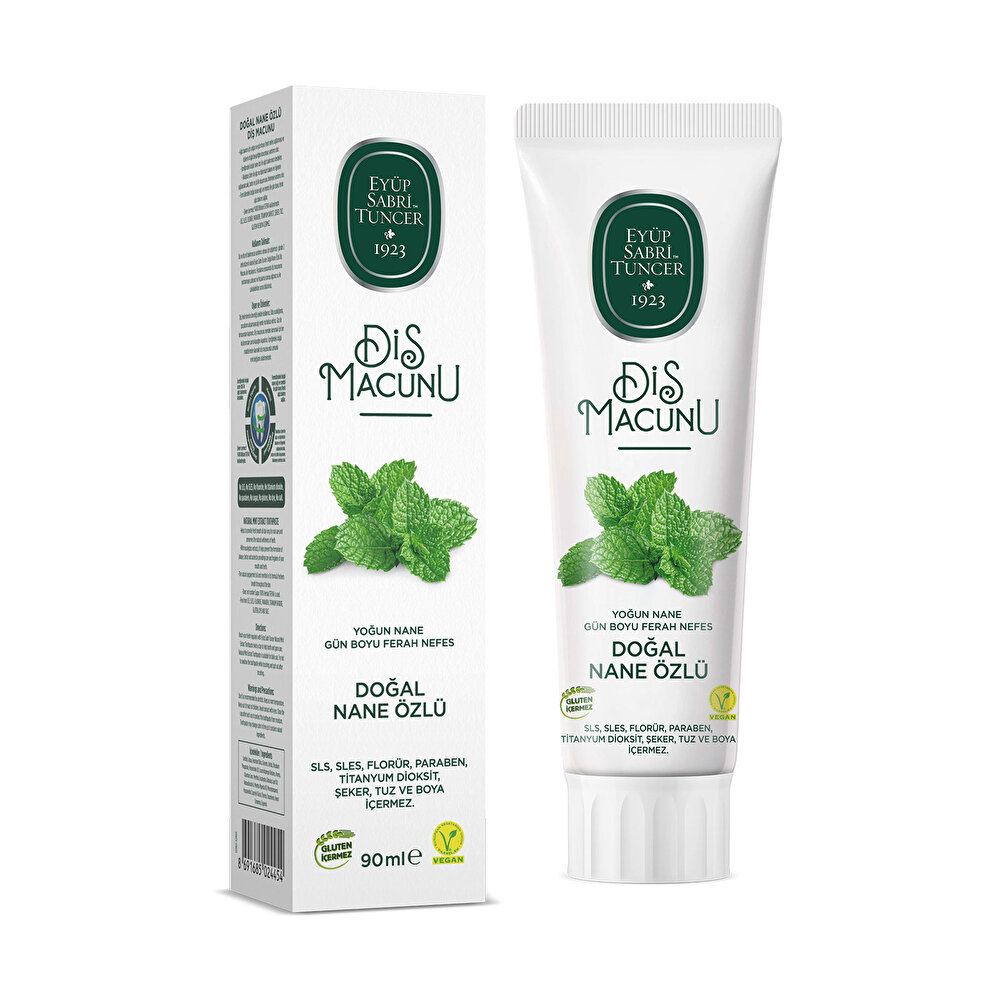 Doğal Nane Özlü Diş Macunu 90 ml