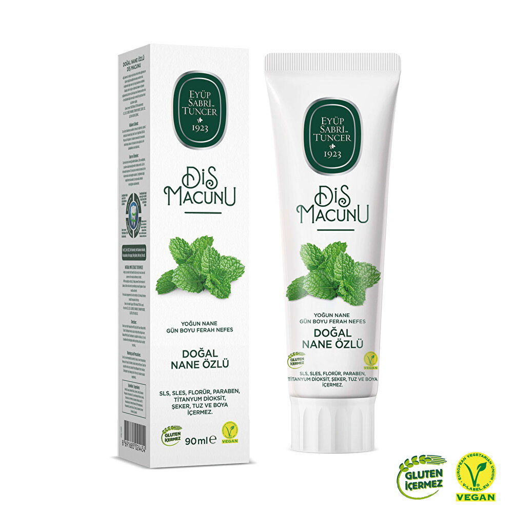 Doğal Nane Özlü Diş Macunu 90 ml