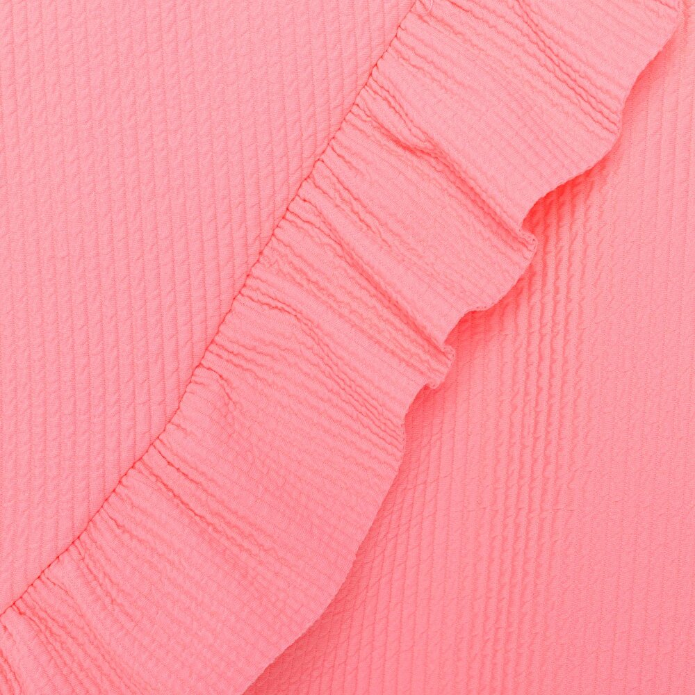 Dokulu Kumaş Fırfırlı Kız Mayo Kız Bebek