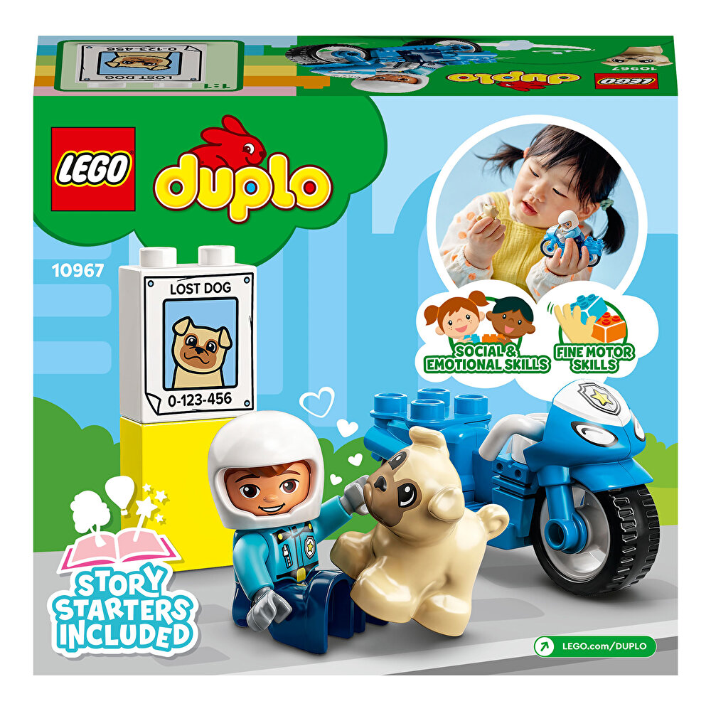 DUPLO Polis Motosikleti 10967