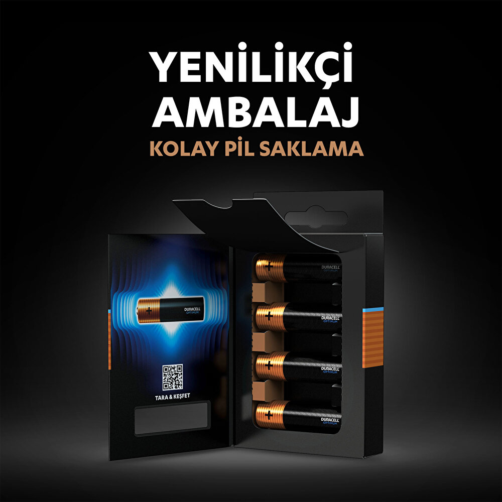 Optimum 4lü AA Kalem Pil