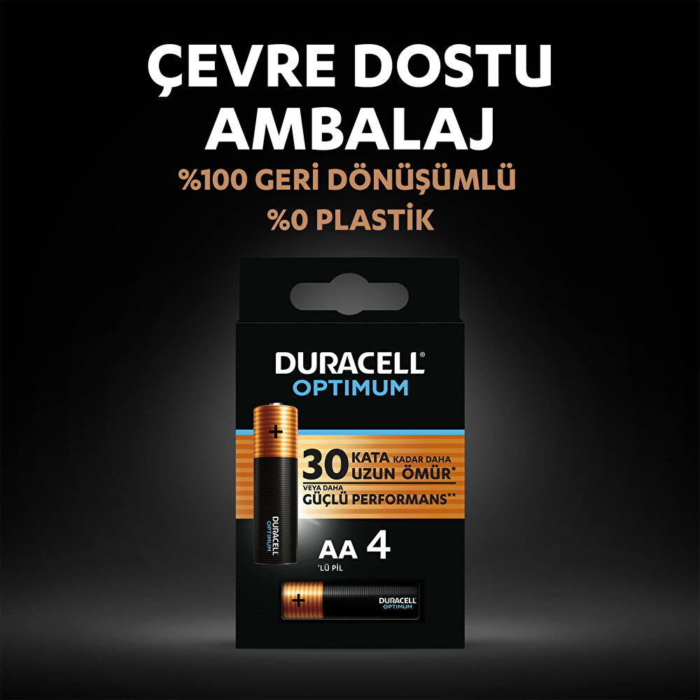 Optimum 4lü AA Kalem Pil