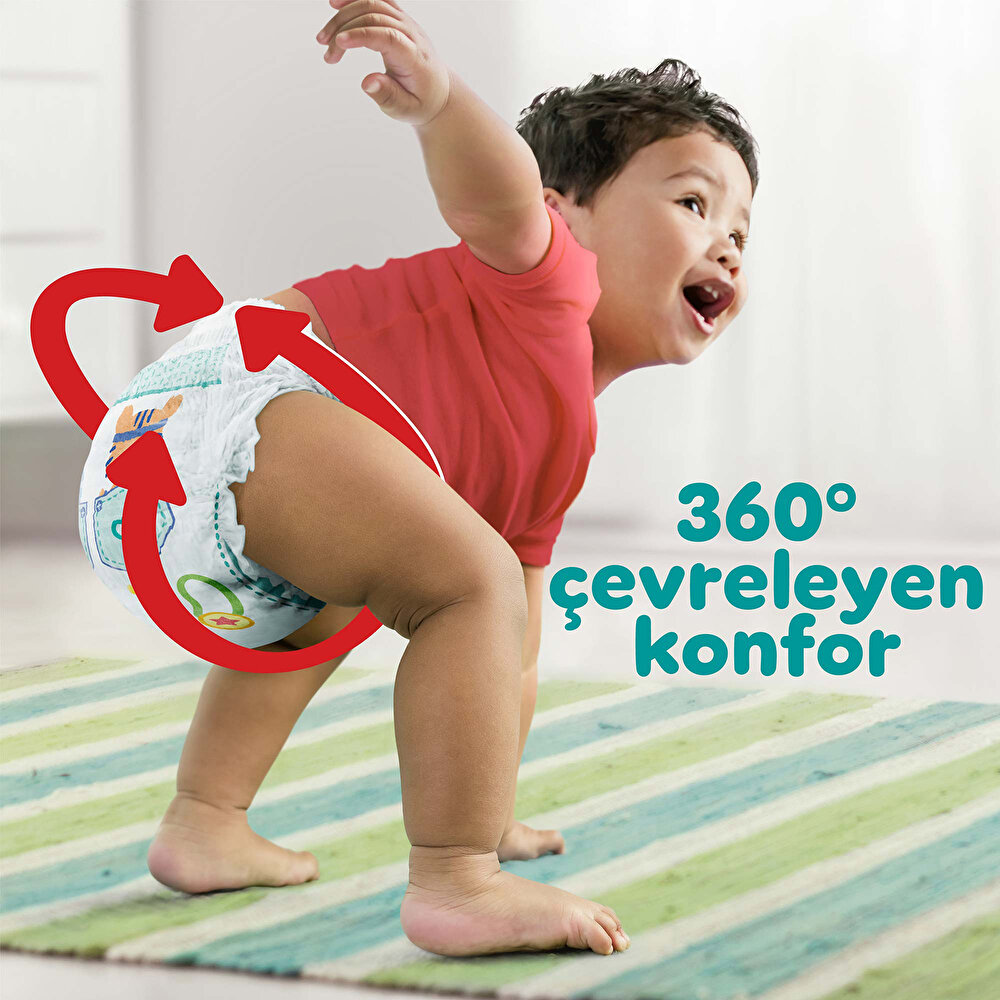 Külot Bebek Bezi Fırsat Paketi XL 6 Beden 15 kg+ 52 Adet