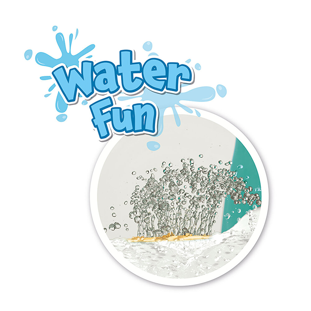 2in1 Büyük Su Kaydırağı Yeşil