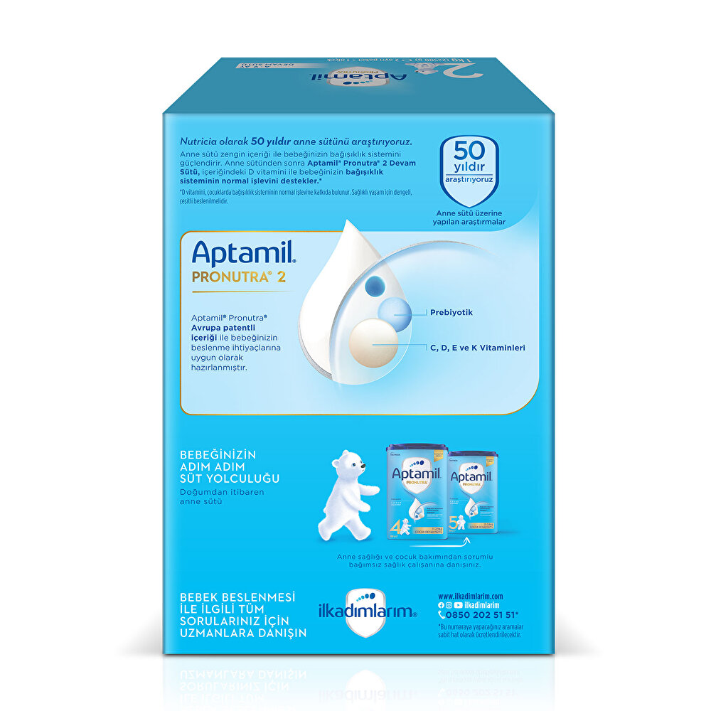 2 Devam Sütü 1000 gr 6-9 Ay