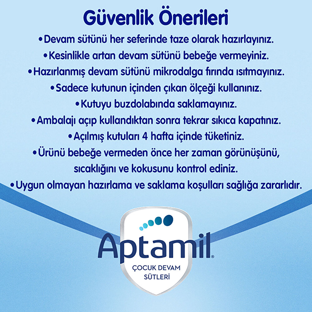 2 Devam Sütü 1000 gr 6-9 Ay