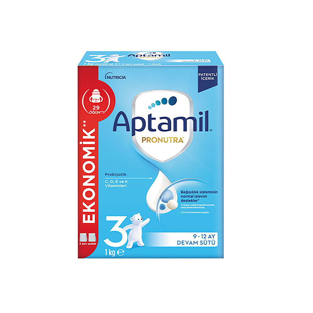 3 Devam Sütü 1000 gr 9-12 Ay
