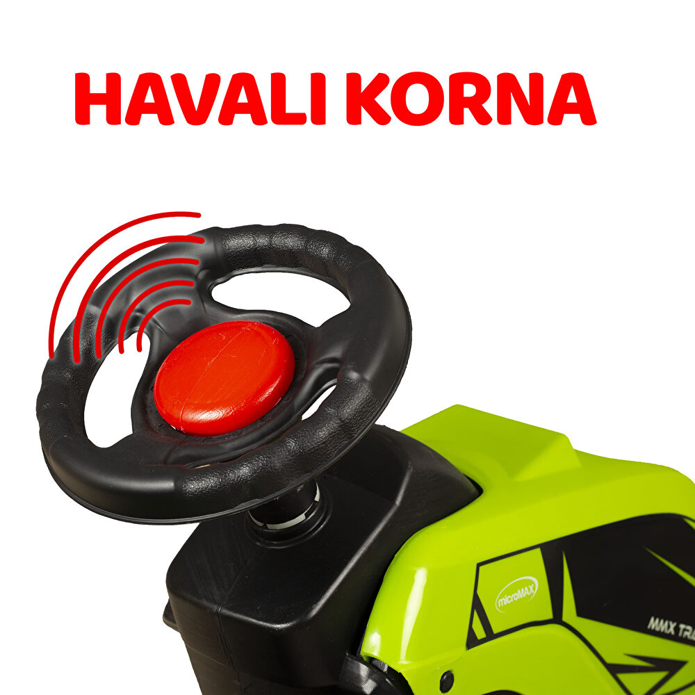 Pedallı Römorklu Traktör