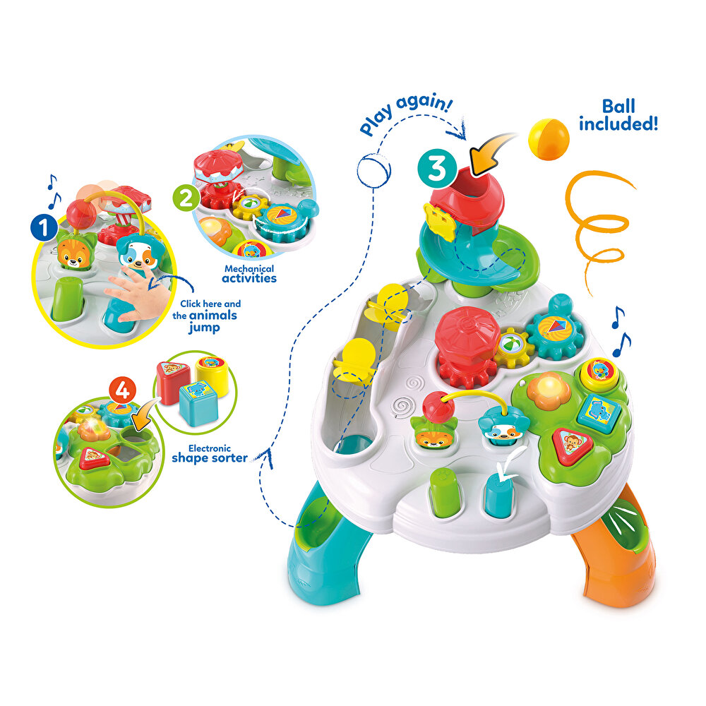 Eğitici Bebek Parkı Aktivite Masası