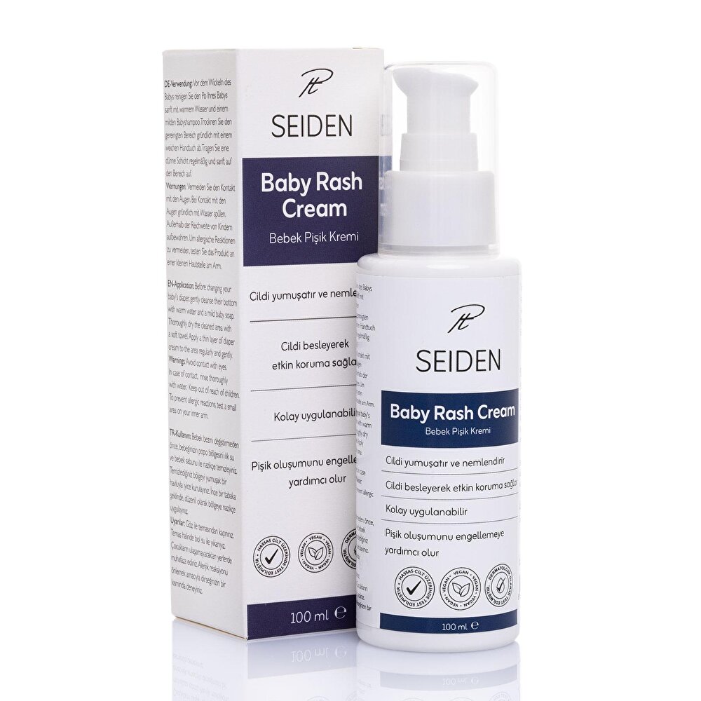 Bebek Pişik Kremi Pişik Önleyici Ve Onarıcı Bakım Kremi Vegan 100 ml