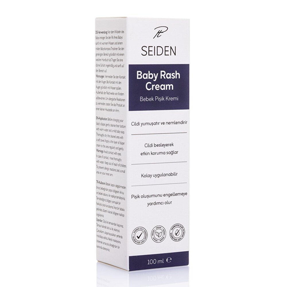 Bebek Pişik Kremi Pişik Önleyici Ve Onarıcı Bakım Kremi Vegan 100 ml