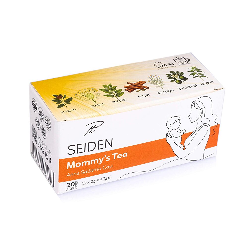 Anne Süt Arttırıcı Çayı | Sallama, Demleme 7 Farklı Doğal Içerikli Çay 20'li