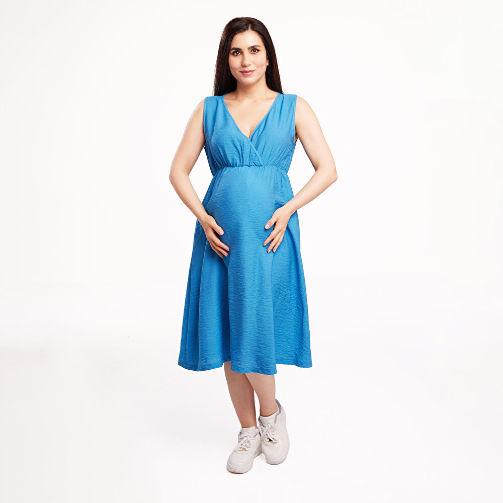 Emzirme Özellikli Hamile Elbise Anne Giyim