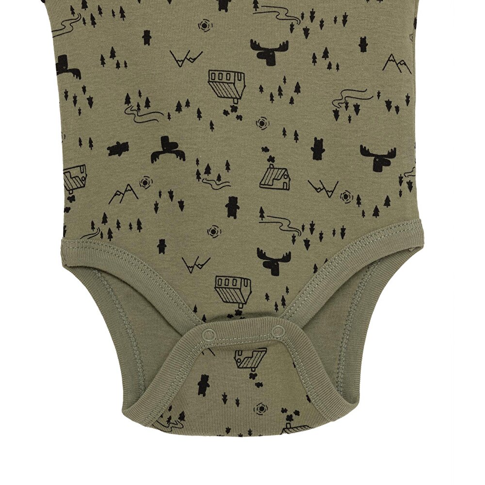 Erkek 2li Kısa Kol Body Erkek Bebek