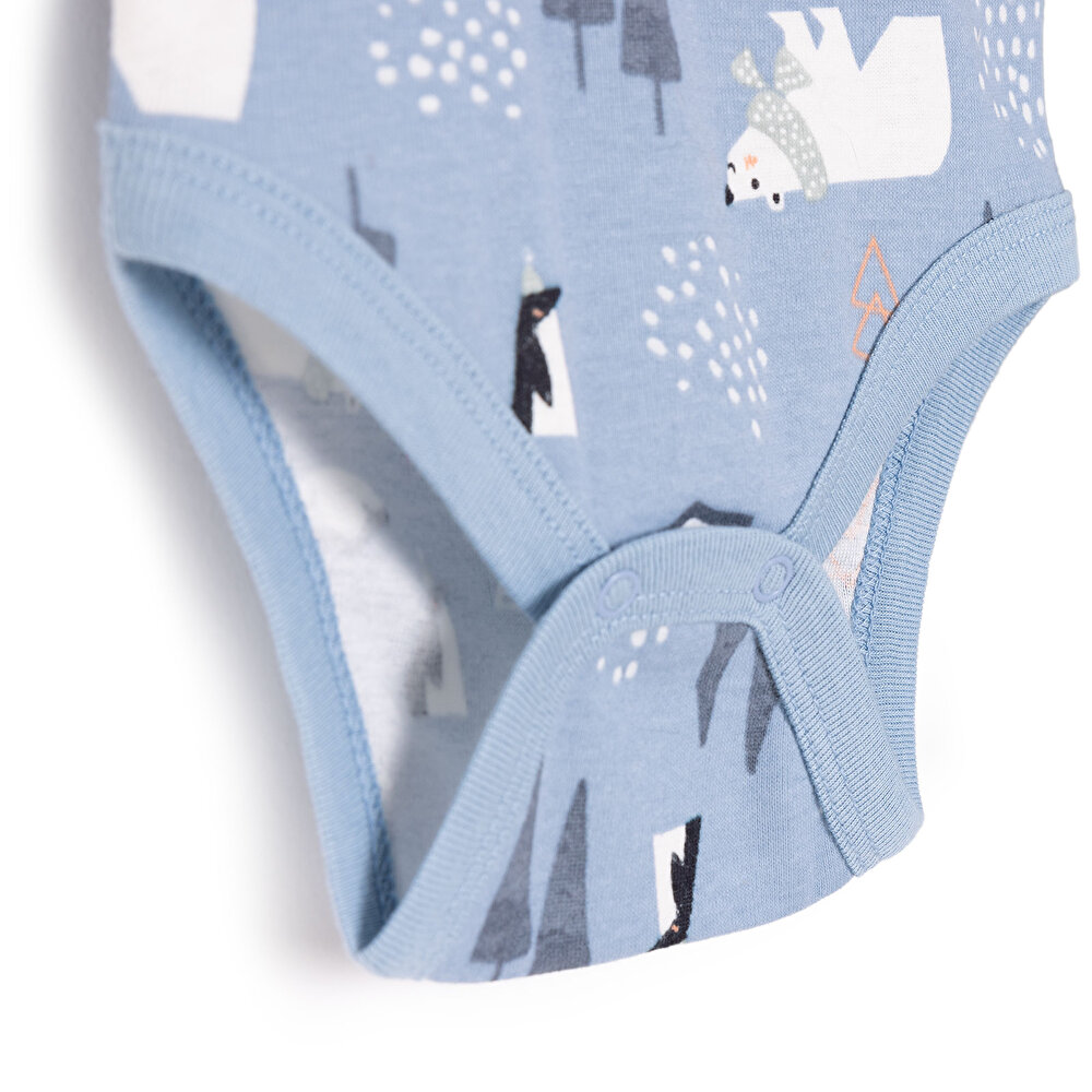 Erkek 2li Uzun Kol Body Erkek Bebek