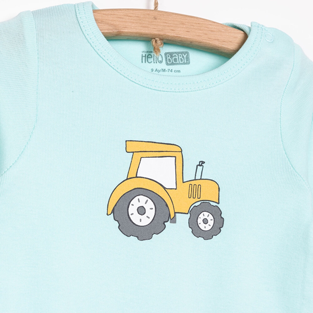 Erkek 2li Uzun Kol Body Erkek Bebek