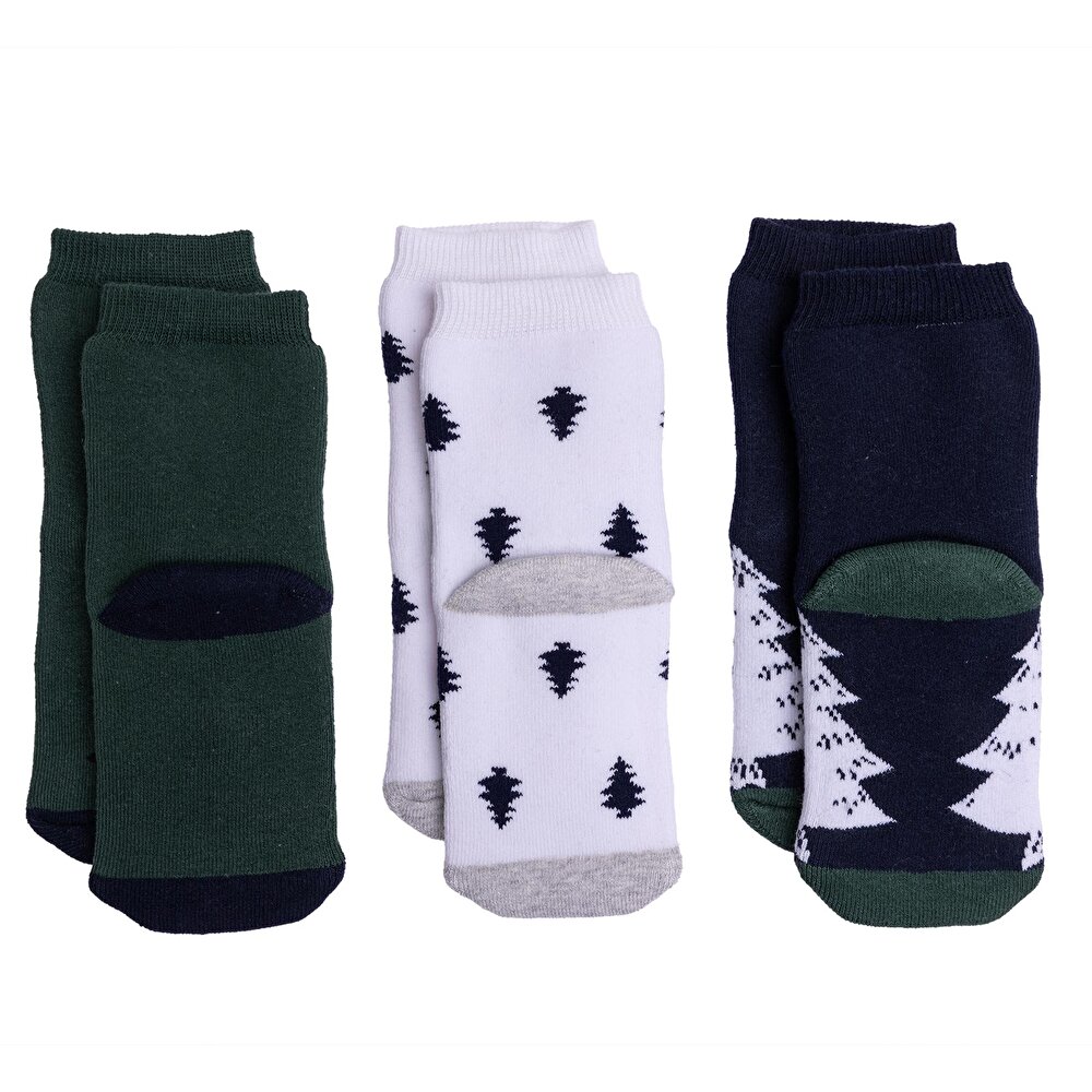 Erkek 3lü Havlu Çorap Erkek Bebek