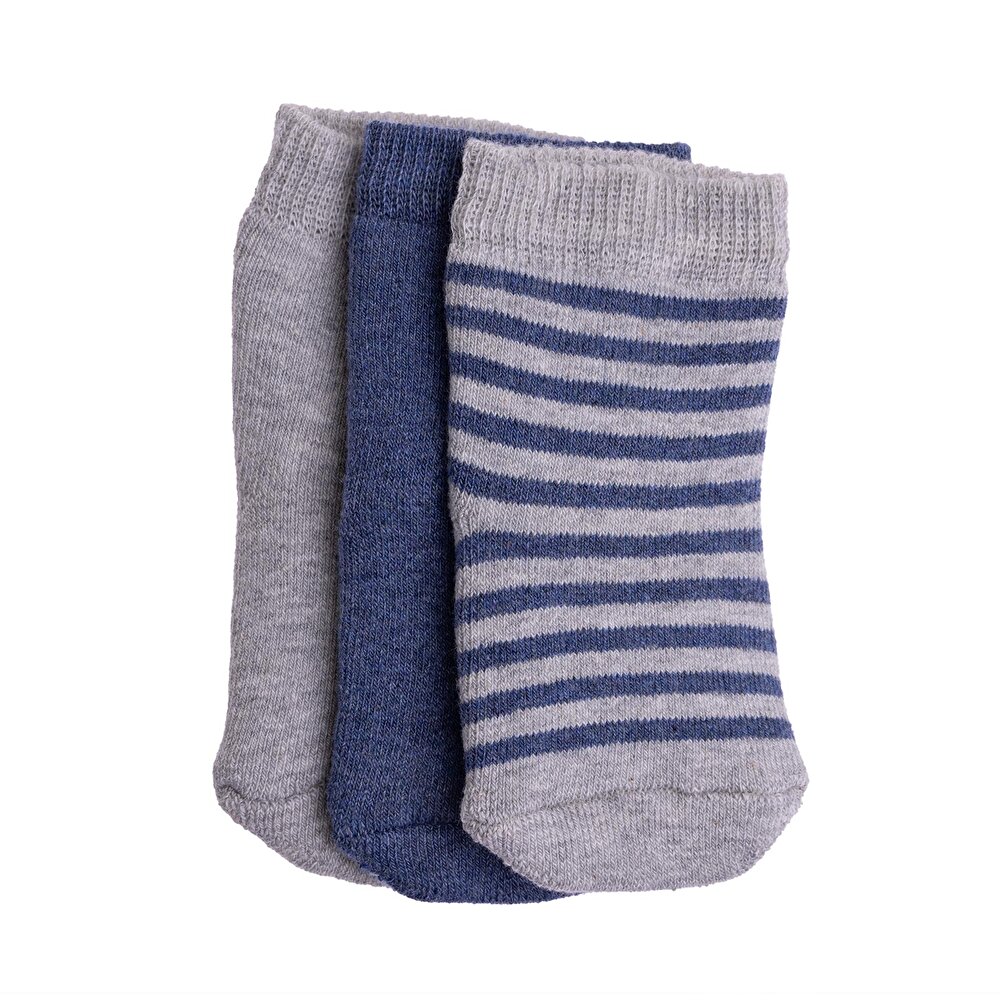 Erkek 3lü Havlu Çorap Erkek Bebek