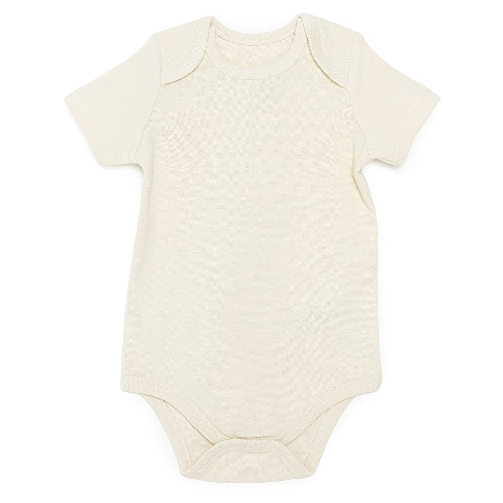 Erkek Bebek 3lü Atlet Body Bisiklet Yaka Kısa Kol