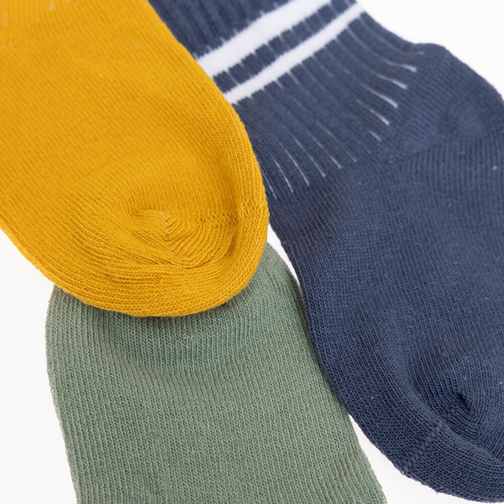 Erkek Bebek 3lü Soket Çorap