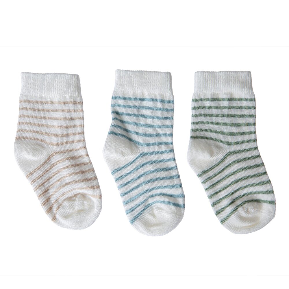 Erkek Bebek 3lü Soket Çorap