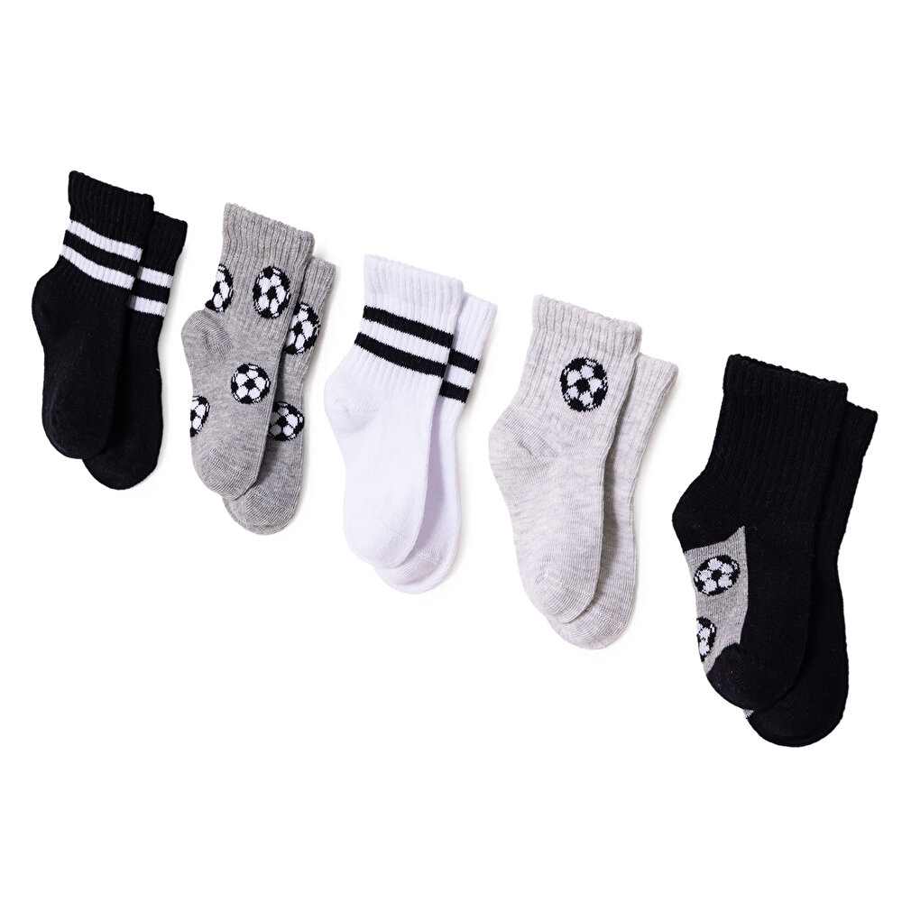 Erkek Bebek 5'li Soket Çorap