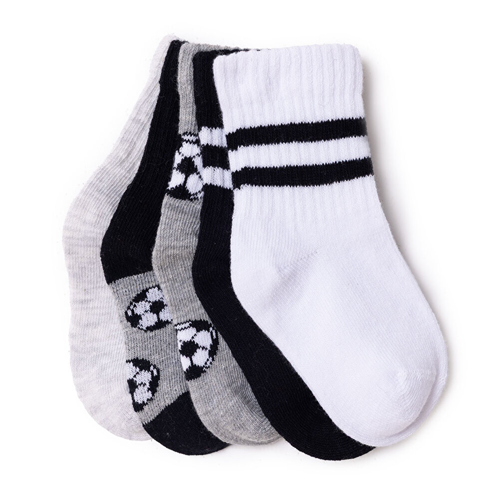 Erkek Bebek 5'li Soket Çorap