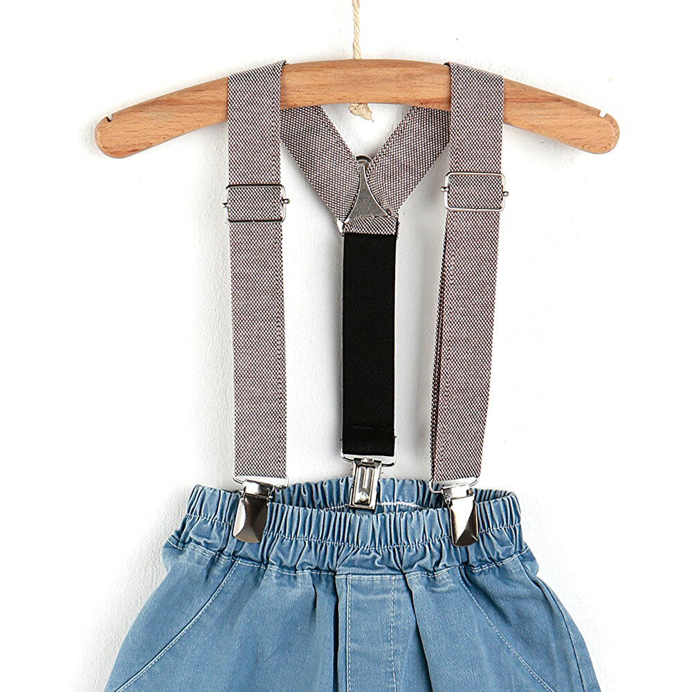 Erkek Bebek Basic Pantolon Askısı Erkek Bebek