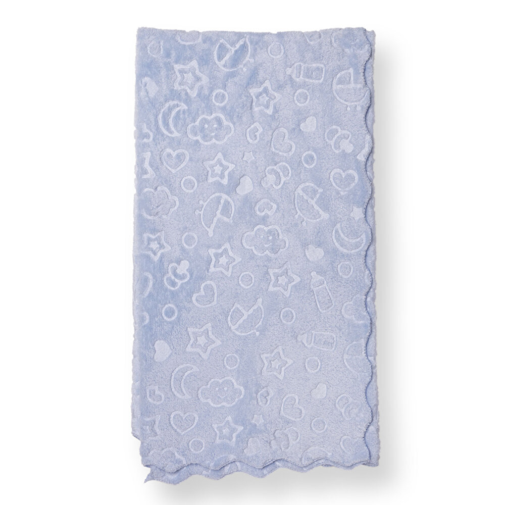 Erkek Bebek Battaniye Wellsoft 90 x 110cm