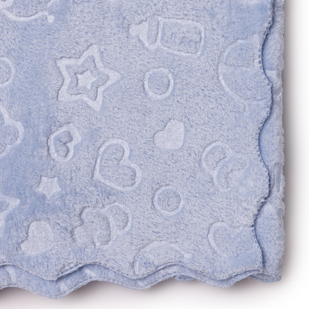 Erkek Bebek Battaniye Wellsoft 90 x 110cm