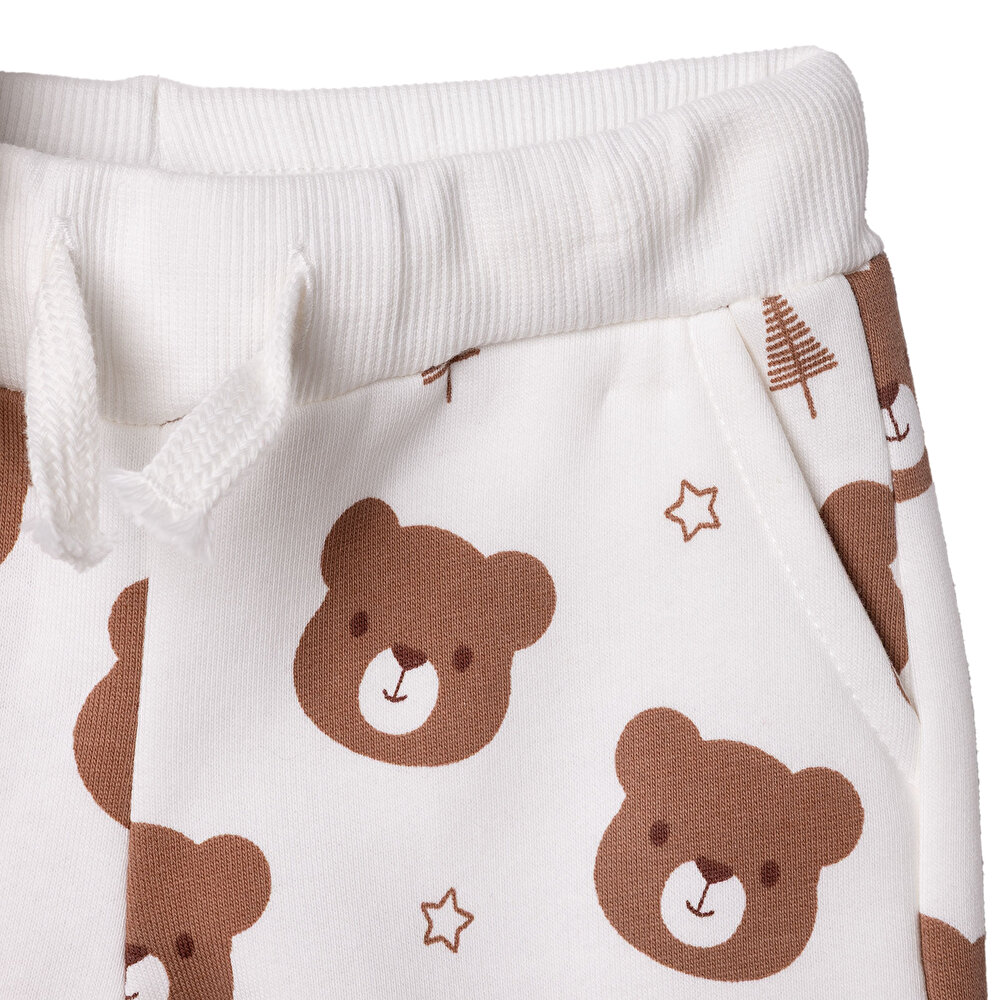 Erkek Bebek Camp Life Eşofman Takımı Bisiklet Yaka Uzun Kol Lastikli Paça