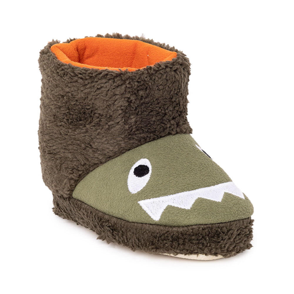 Erkek Bebek Canavar Erkek Panduf Wellsoft Kumaş