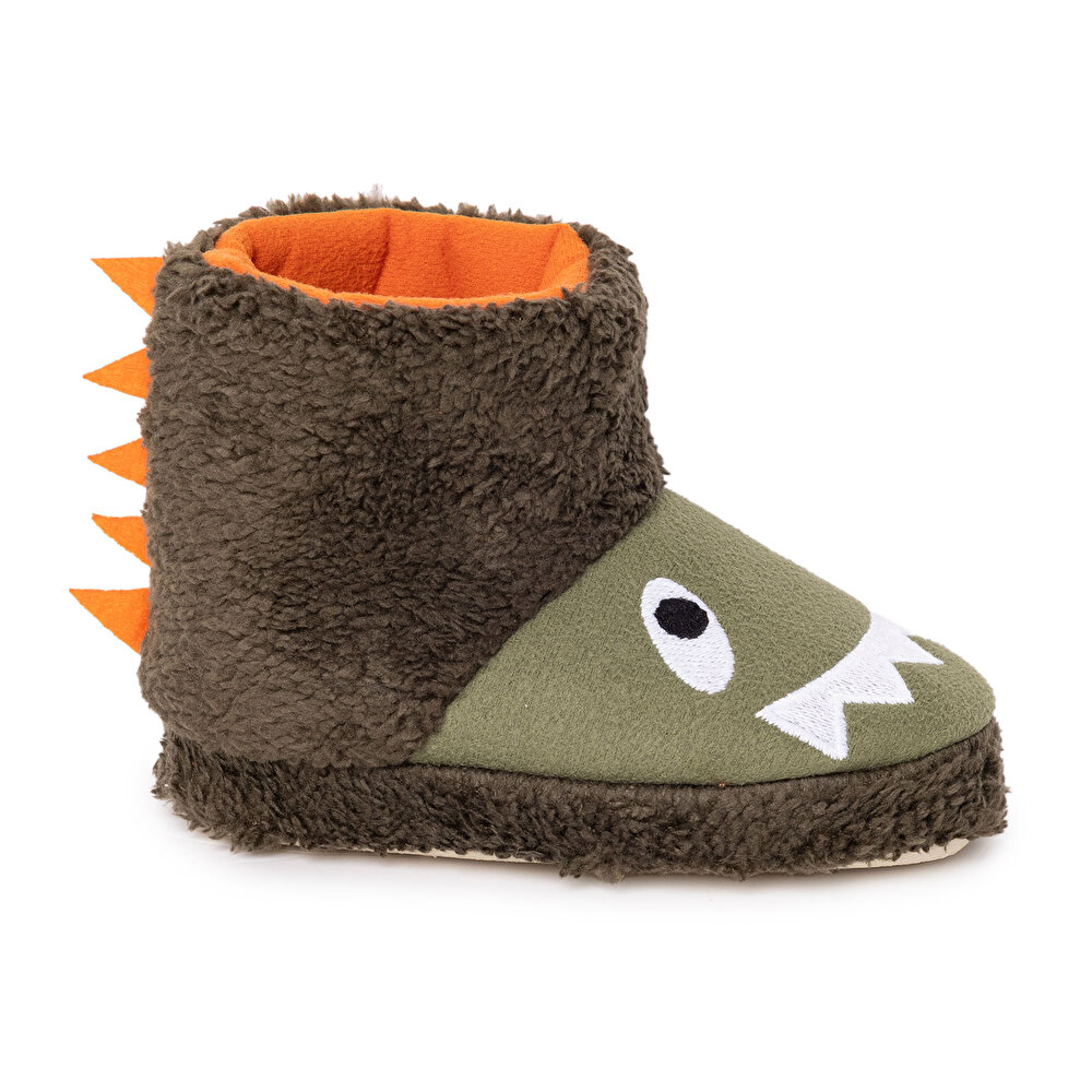 Erkek Bebek Canavar Erkek Panduf Wellsoft Kumaş