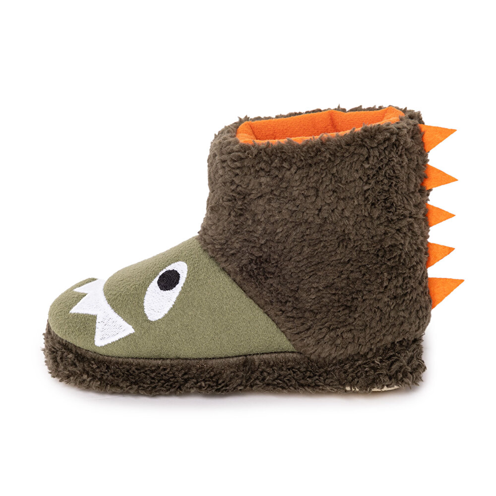 Erkek Bebek Canavar Erkek Panduf Wellsoft Kumaş