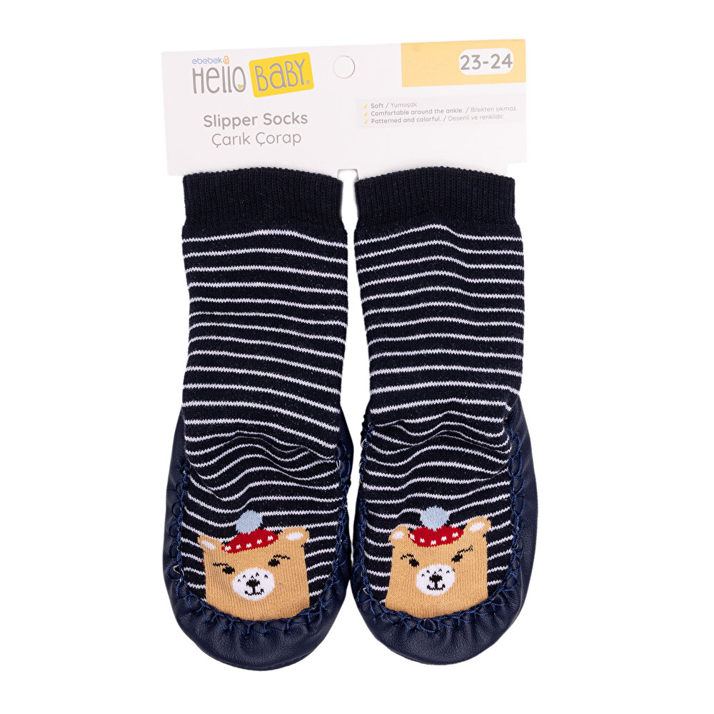 Erkek Bebek Çarık Çorap