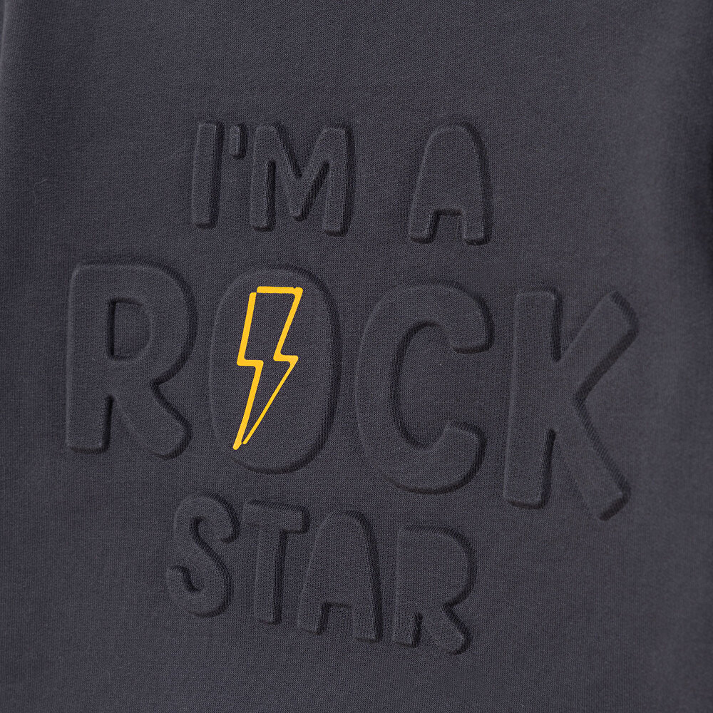 Erkek Bebek Cool Boy Uzun Kol Tshirt İki İplik Bisiklet Yaka Uzun Kol