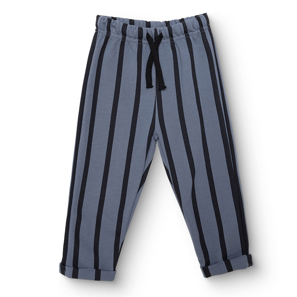 Erkek Bebek Eşofman Alt Üç İplik Lastikli Paça