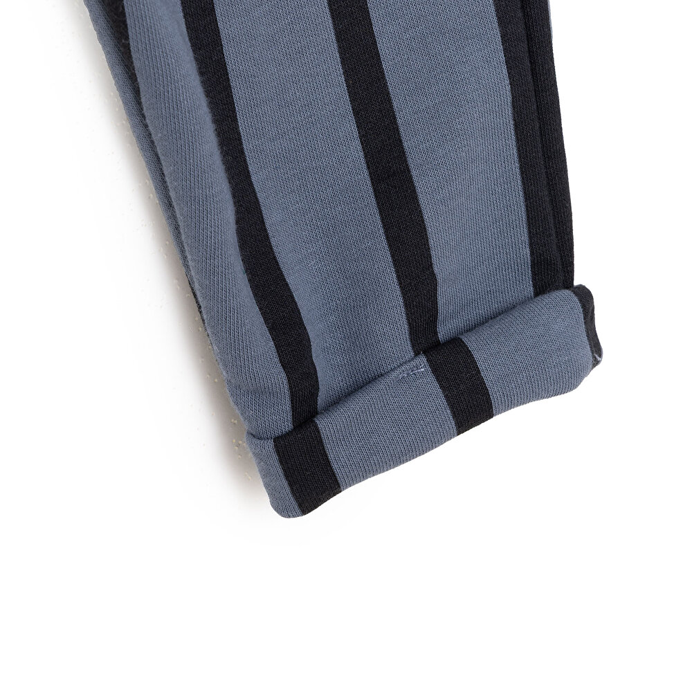 Erkek Bebek Eşofman Alt Üç İplik Lastikli Paça