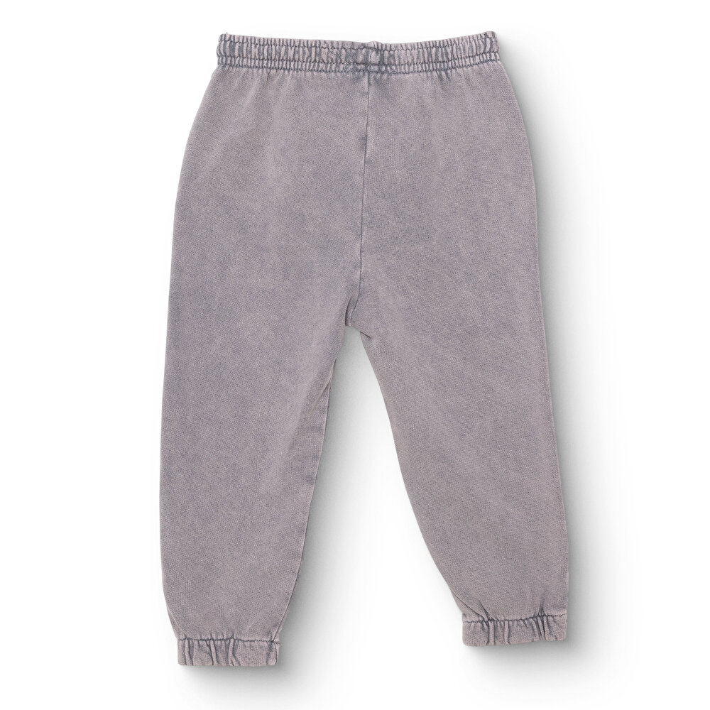 Erkek Bebek Eşofman Alt Üç İplik Ribanalı Paça