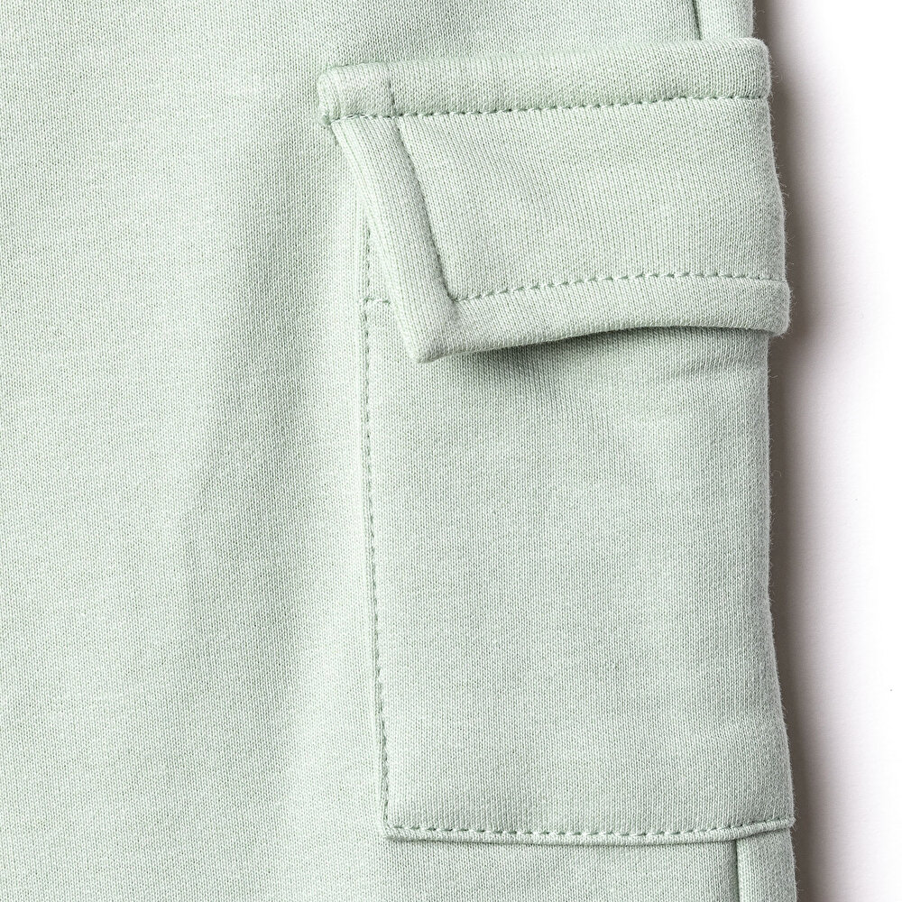 Erkek Bebek Eşofman Takımı Bisiklet Yaka Uzun Kol Ribanalı