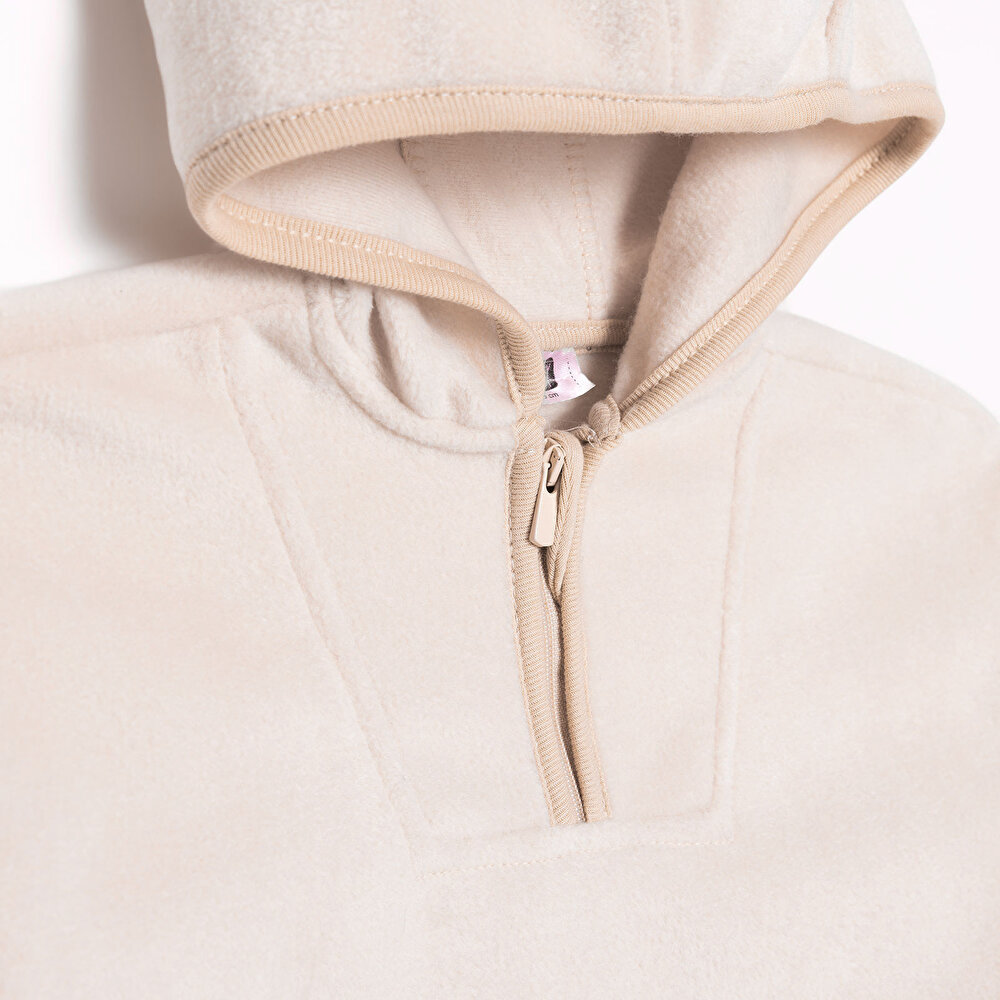 Erkek Bebek Eşofman Takımı Fermuarlı Uzun Kol Reçme Paça