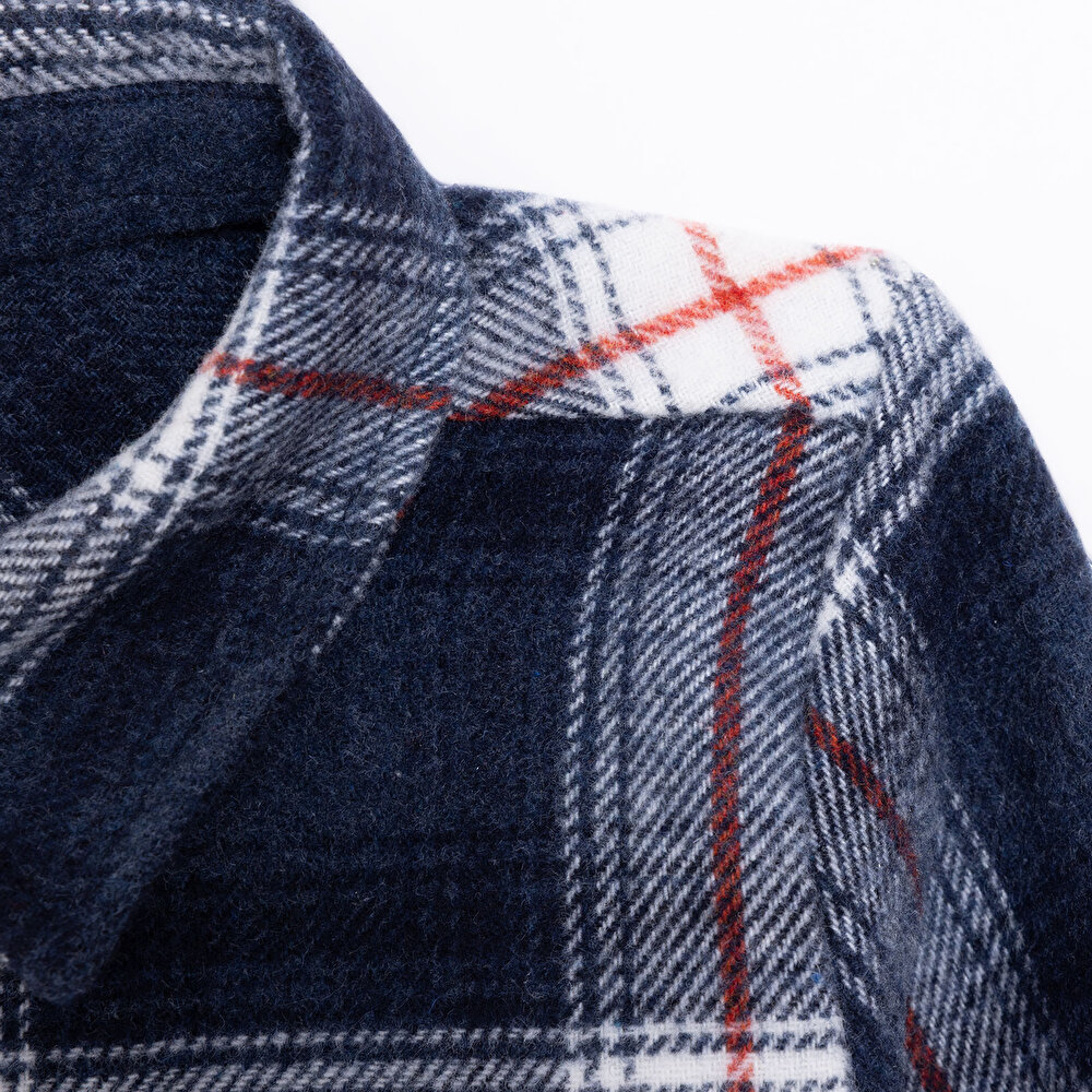 Erkek Bebek Hello Cute Bear Gömlek Düğmeli Kapüşonlu Uzun Kol