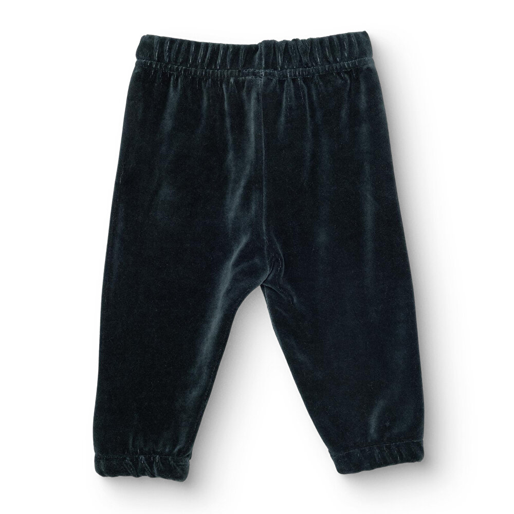 Erkek Bebek Kadife Eşofman Alt Lastikli Paça